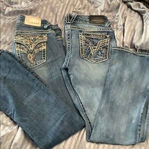 Vigoss Lot of 2 pair of women’s jeans. Bootcut.